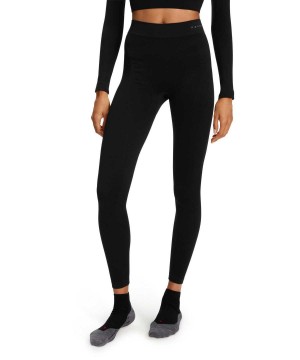 Falke Tights Maximum Warm Tights Dames Zwart | WUDAQL-543