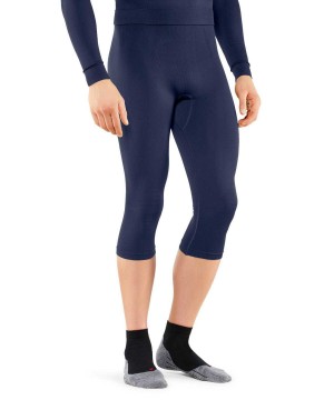 Falke Tights Maximum Warm Tights Heren Blauw | PITLFW-176