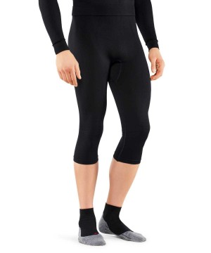Falke Tights Maximum Warm Tights Heren Zwart | WKZMJB-435