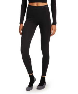 Falke Tights Warm Tights Dames Zwart | JGNEYH-643