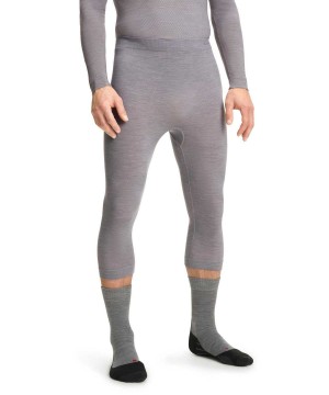Falke Tights Wool-Tech Light Tights Heren Grijs | CAFRXE-084