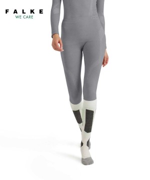 Falke Tights Wool-Tech Tights Dames Grijs | BCNDLK-740