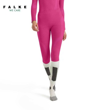 Falke Tights Wool-Tech Tights Dames Paars | BMOULX-721