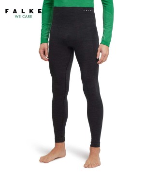 Falke Tights Wool-Tech Tights Heren Zwart | CLJETF-504