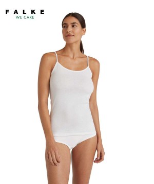 Falke Top Daily Natural Bras & Tops Dames Wit | LRHCXJ-592