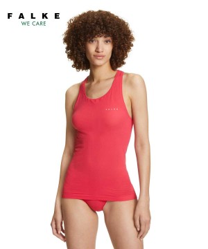Falke Top Ultralight Cool Overhemd Met Korte Mouwen Dames Rood | UBXIYP-842