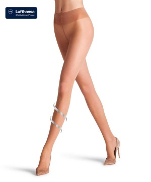 Falke Vitalize 20 DEN Tights Tights Dames Bruin | ZXVUSL-675